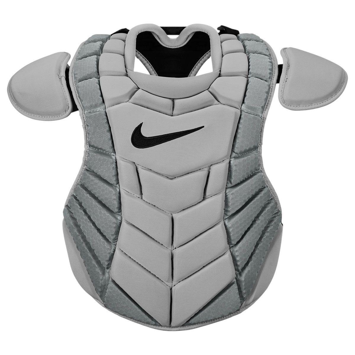 Nike Adults' Diamond Elite Chest Protector - Grey/Black - GREY/BLACK